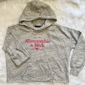 Abercrombie and Fitch Womens Embroidery Hoodie size L